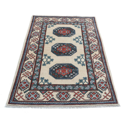 Revival 3' 2" X 5' 1" Wool Hand Knotted Rug