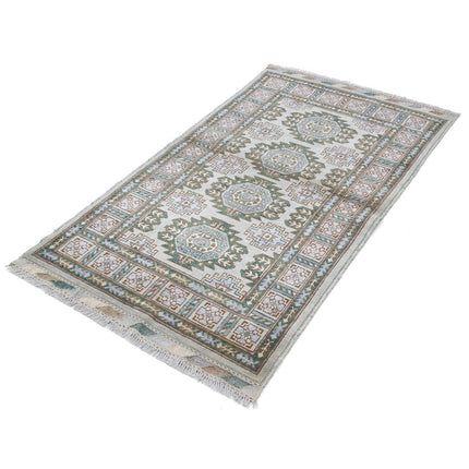 Revival 3' 2" X 5' 4" Wool Hand Knotted Rug