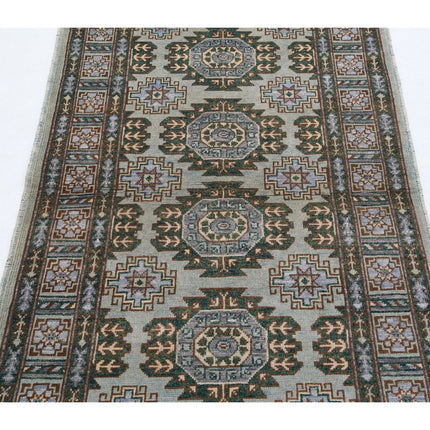 Revival 3' 2" X 5' 4" Wool Hand Knotted Rug