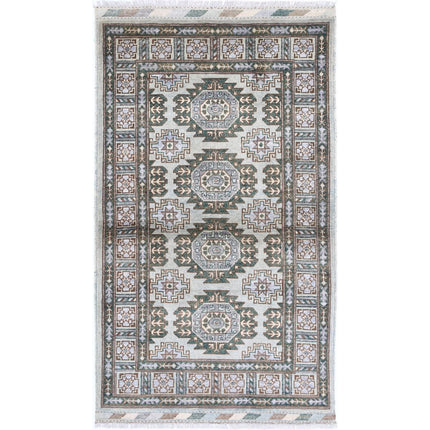 Revival Wool Hand Knotted Rug IVA0014787 - Natalia Rugs