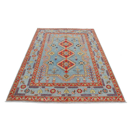 Revival 4' 11" X 7' 3" Wool Hand Knotted Rug