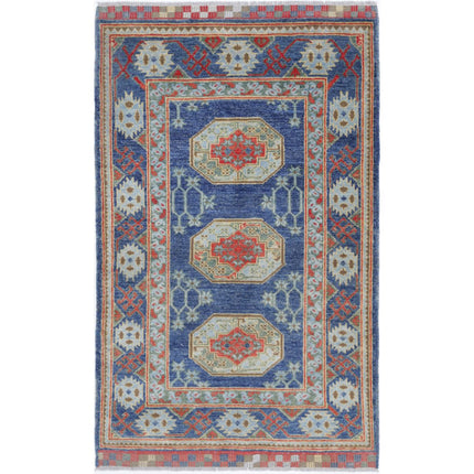 Revival Wool Hand Knotted Rug IVA0014997 - Natalia Rugs