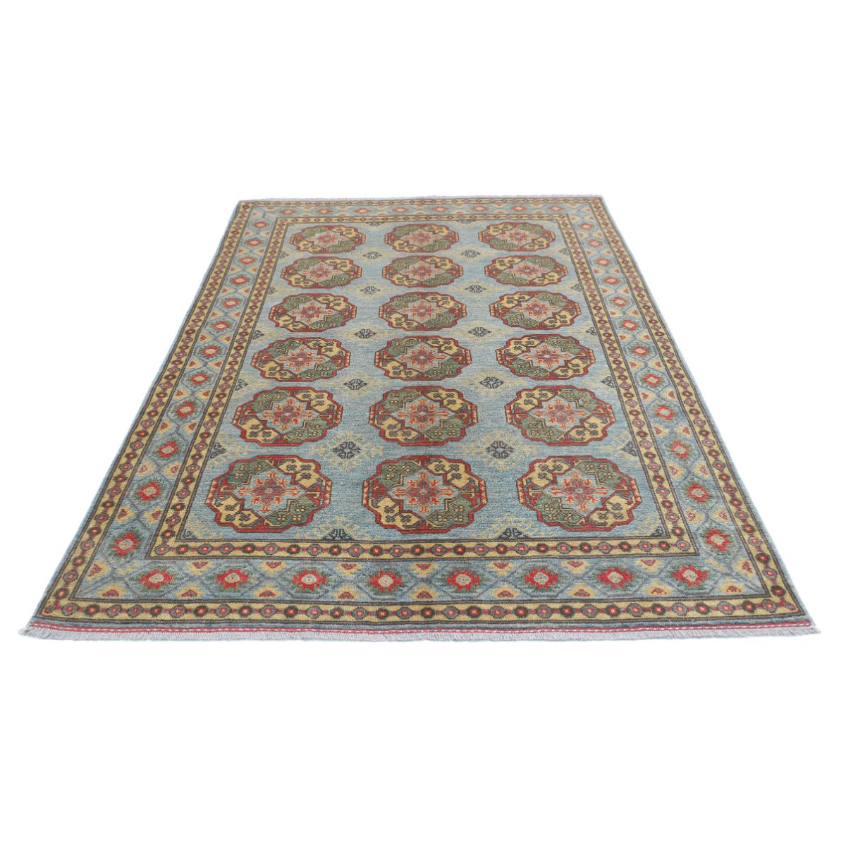 Revival 5' 4" X 8' 0" Wool Hand Knotted Rug