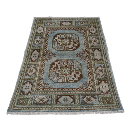 Revival 3' 2" X 4' 11" Wool Hand Knotted Rug