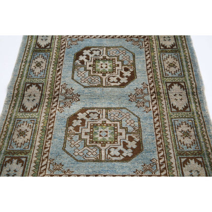 Revival 3' 2" X 4' 11" Wool Hand Knotted Rug