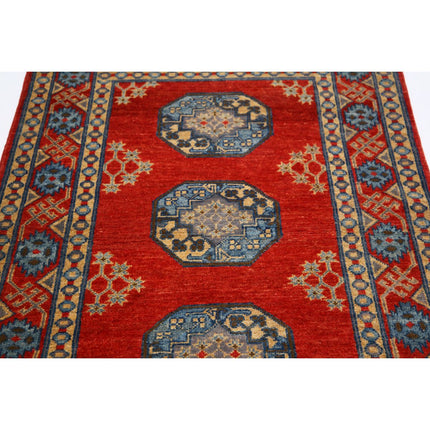 Revival 3' 4" X 5' 0" Wool Hand Knotted Rug