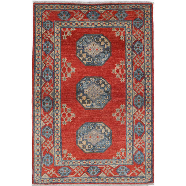 Revival Wool Hand Knotted Rug IVA0015003 - Natalia Rugs