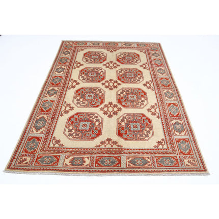 Revival 4' 11" X 6' 11" Wool Hand Knotted Rug