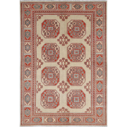 Revival Wool Hand Knotted Rug IVA0015004 - Natalia Rugs