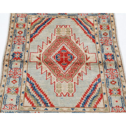 Revival 2' 1" X 3' 1" Wool Hand Knotted Rug