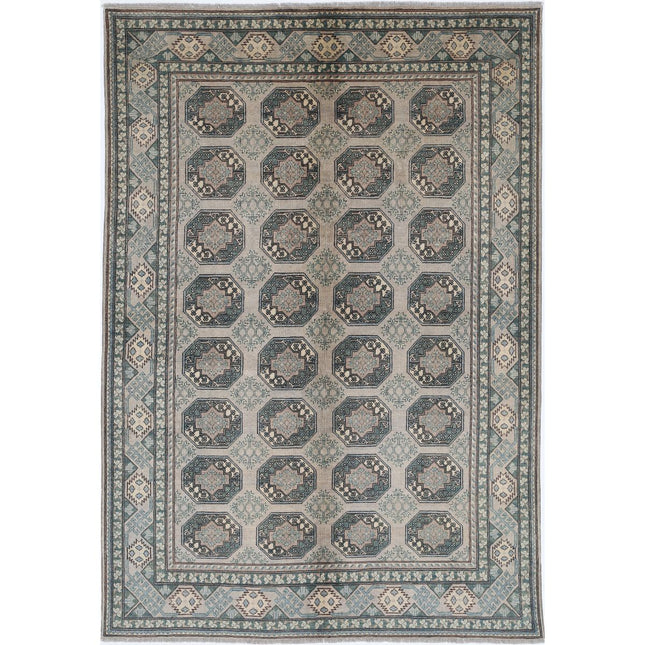 Revival Wool Hand Knotted Rug IVA0015225 - Natalia Rugs