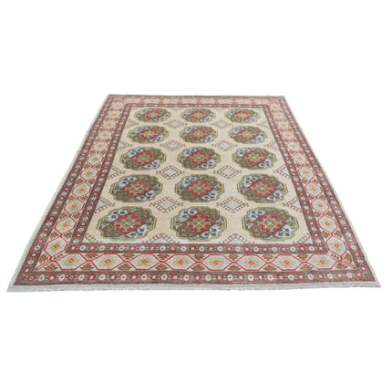 Revival 5' 8" X 7' 11" Wool Hand Knotted Rug