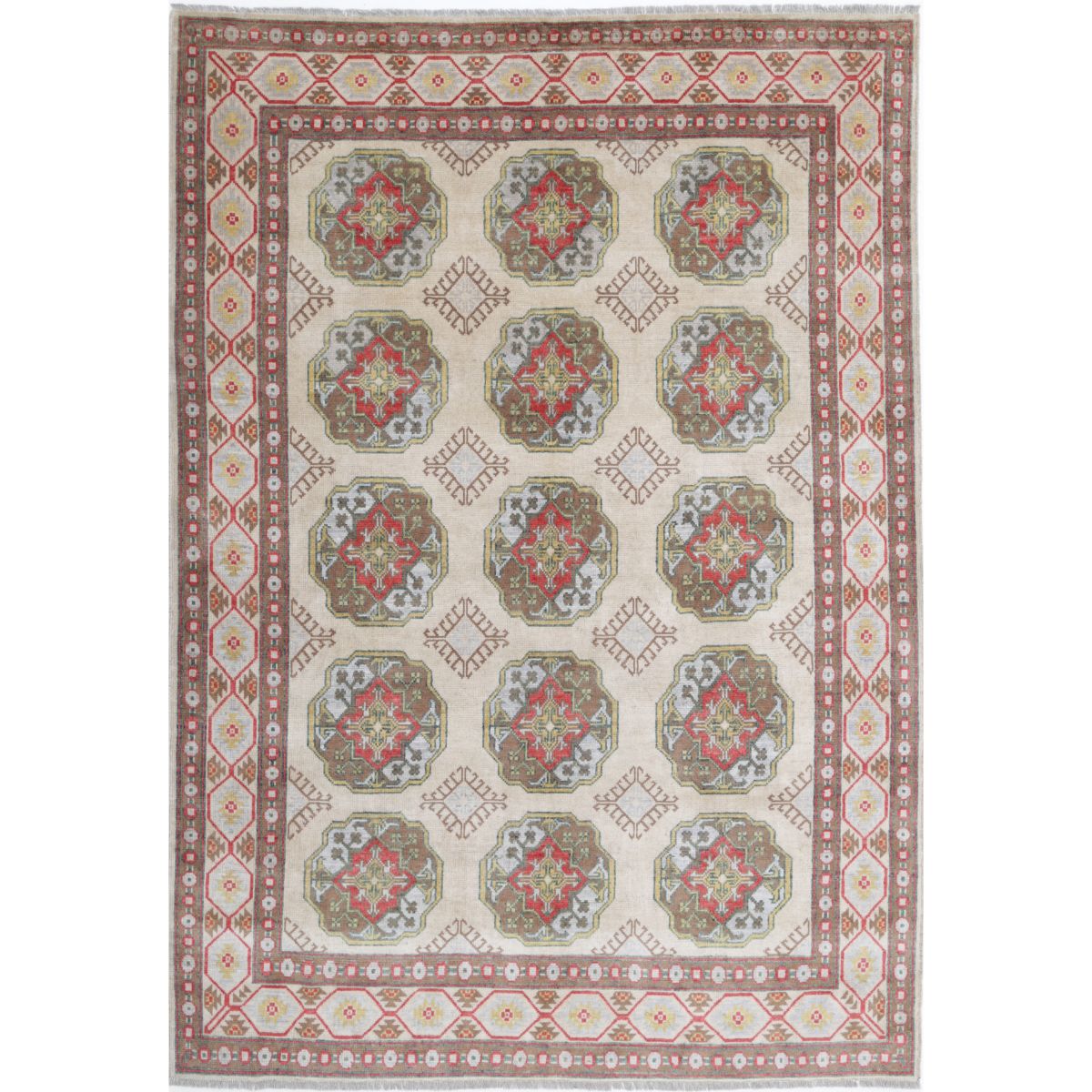 Revival 5' 8" X 7' 11" Wool Hand Knotted Rug