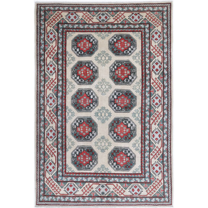 Revival Wool Hand Knotted Rug IVA0015229 - Natalia Rugs