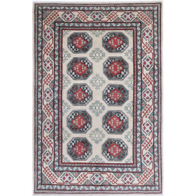 Revival Wool Hand Knotted Rug IVA0015229 - Natalia Rugs