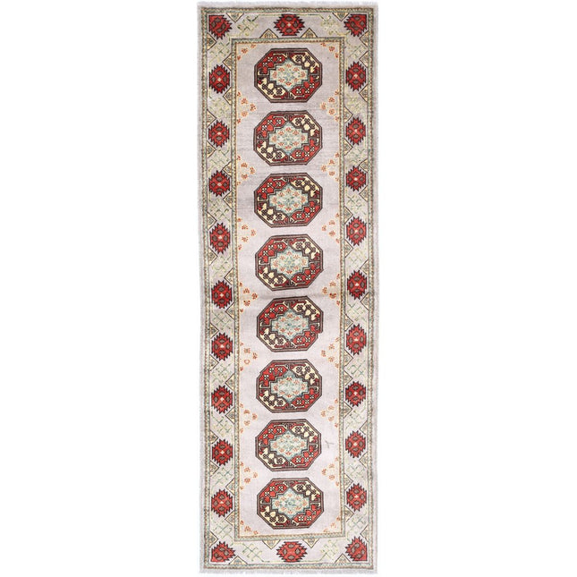 Revival Wool Hand Knotted Rug IVA0015232 - Natalia Rugs