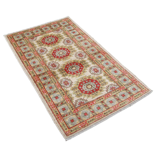 Revival 2' 10" X 4' 9" Wool Hand Knotted Rug