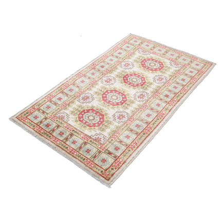 Revival 2' 10" X 4' 9" Wool Hand Knotted Rug