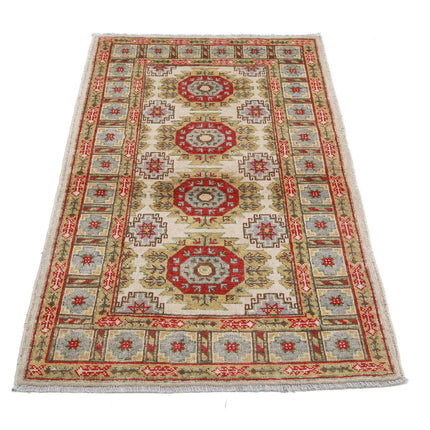 Revival 2' 10" X 4' 9" Wool Hand Knotted Rug