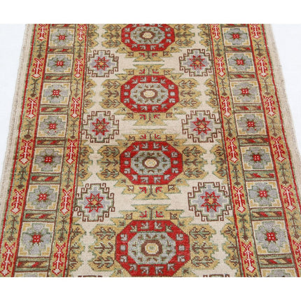 Revival 2' 10" X 4' 9" Wool Hand Knotted Rug