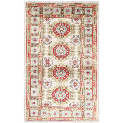 Revival Wool Hand Knotted Rug IVA0015238 - Natalia Rugs