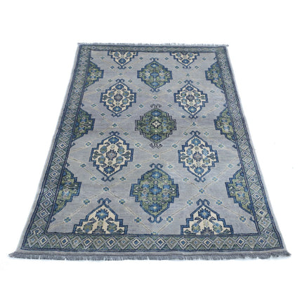 Revival 3' 2" X 5' 2" Wool Hand Knotted Rug