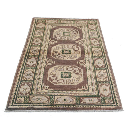 Revival 3' 5" X 5' 2" Wool Hand Knotted Rug