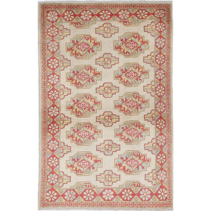 Revival Wool Hand Knotted Rug IVA0015241 - Natalia Rugs