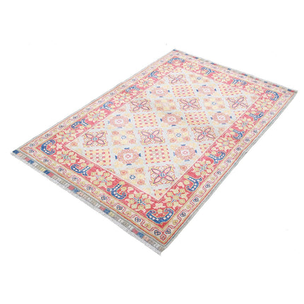 Revival 3' 4" X 5' 0" Wool Hand Knotted Rug