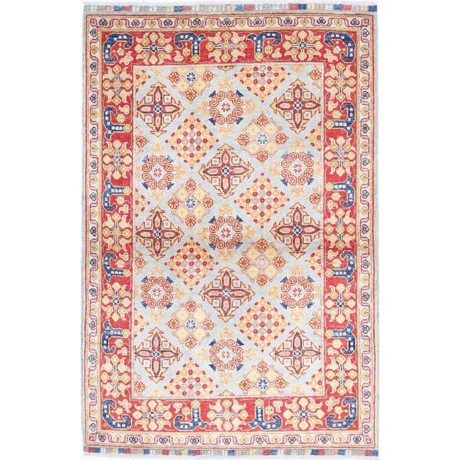 Revival Wool Hand Knotted Rug IVA0015243 - Natalia Rugs