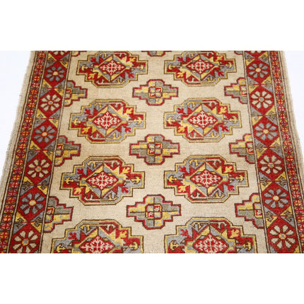 Revival 2' 9" X 4' 2" Wool Hand Knotted Rug