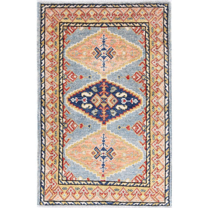 Revival Wool Hand Knotted Rug IVA0015248 - Natalia Rugs