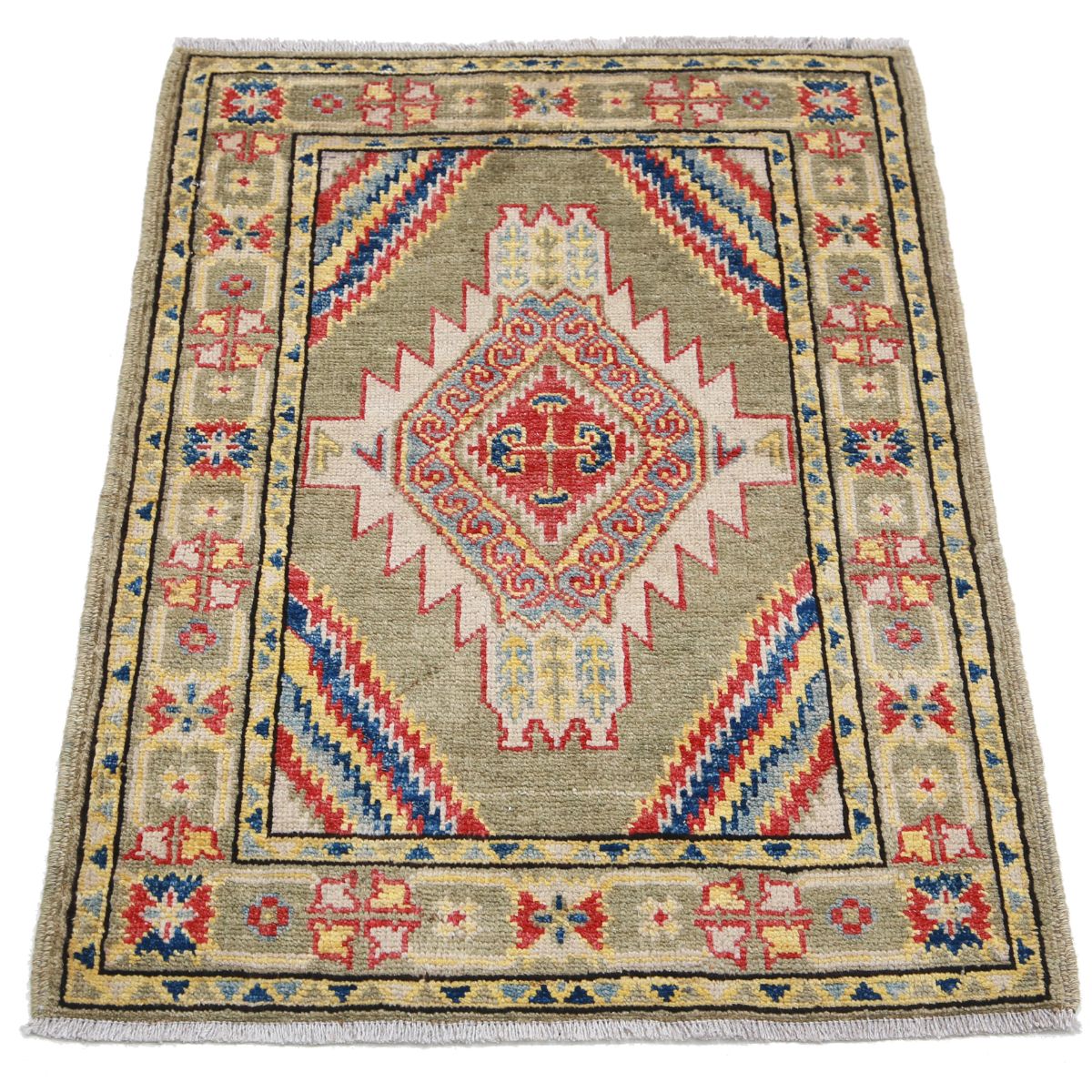Revival 2' 0" X 3' 0" Wool Hand Knotted Rug