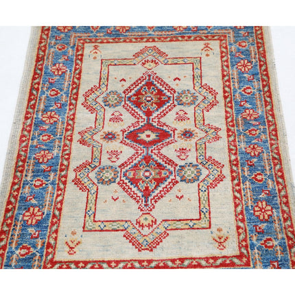 Revival 2' 1" X 3' 2" Wool Hand Knotted Rug