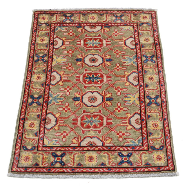 Revival 1' 11" X 3' 0" Wool Hand Knotted Rug