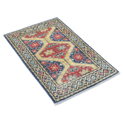 Revival 1' 11" X 2' 11" Wool Hand Knotted Rug