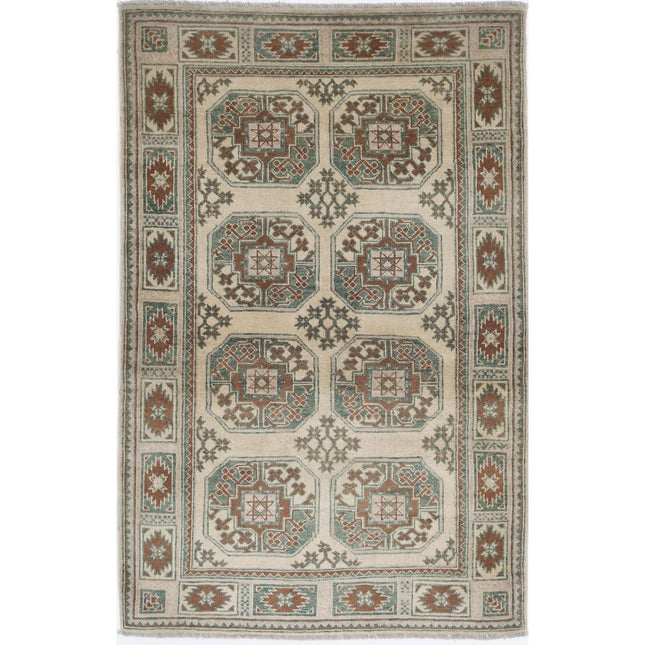 Revival Wool Hand Knotted Rug IVA0015270 - Natalia Rugs