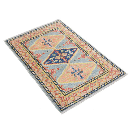 Revival 2' 1" X 3' 1" Wool Hand Knotted Rug