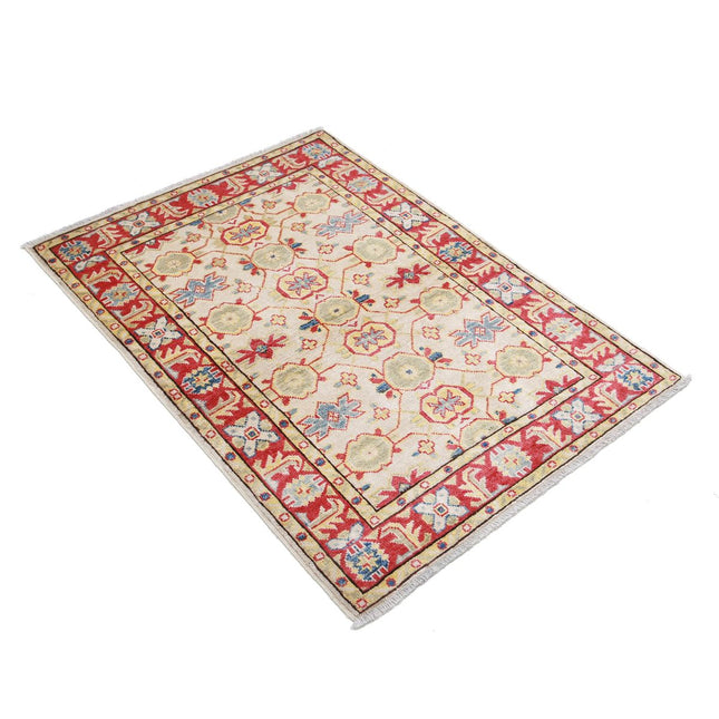 Revival 3' 0" X 4' 4" Wool Hand Knotted Rug