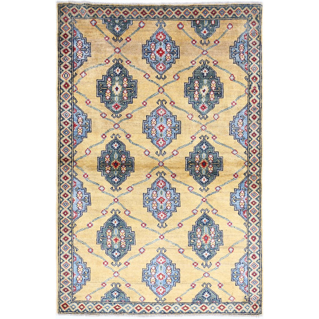 Revival Wool Hand Knotted Rug IVA0015281 - Natalia Rugs