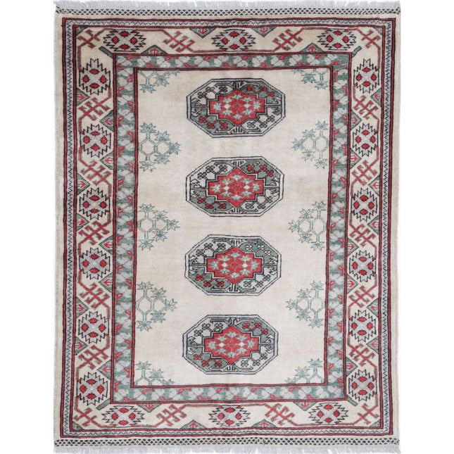 Revival Wool Hand Knotted Rug IVA0015282 - Natalia Rugs