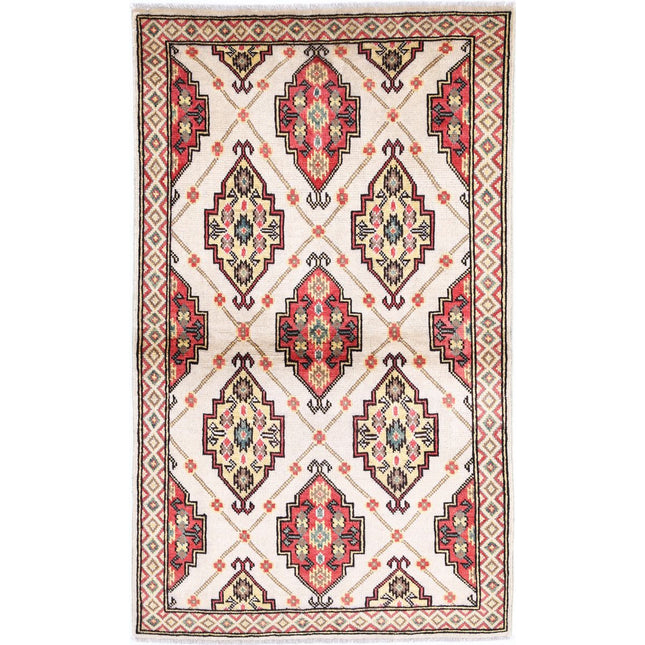 Revival Wool Hand Knotted Rug IVA0015283 - Natalia Rugs