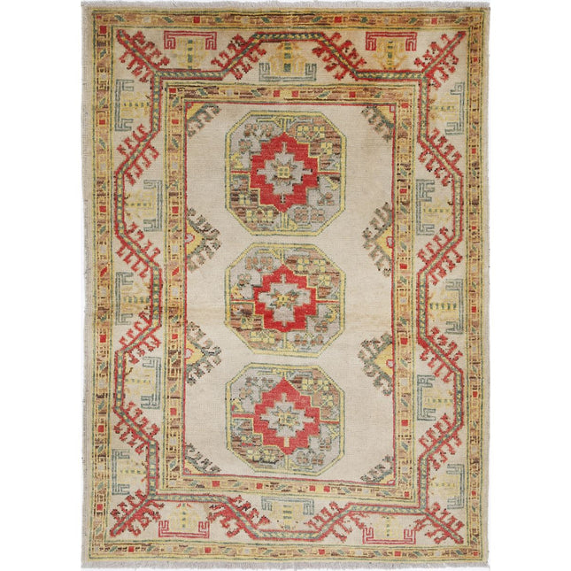 Revival Wool Hand Knotted Rug IVA0015284 - Natalia Rugs