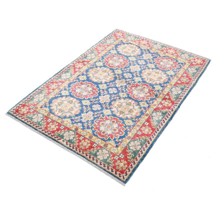 Revival 3' 4" X 4' 10" Wool Hand Knotted Rug