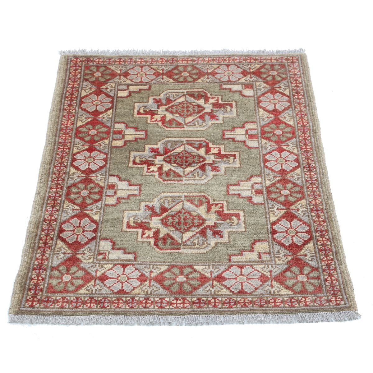 Revival 2' 2" X 3' 0" Wool Hand Knotted Rug