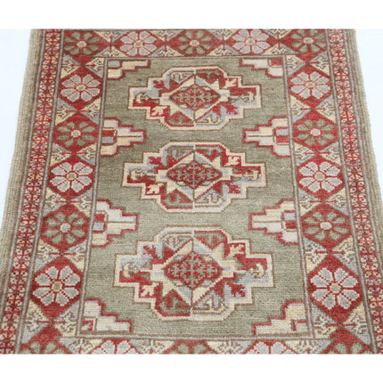 Revival 2' 2" X 3' 0" Wool Hand Knotted Rug