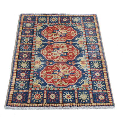 Revival 2' 0" X 3' 0" Wool Hand Knotted Rug