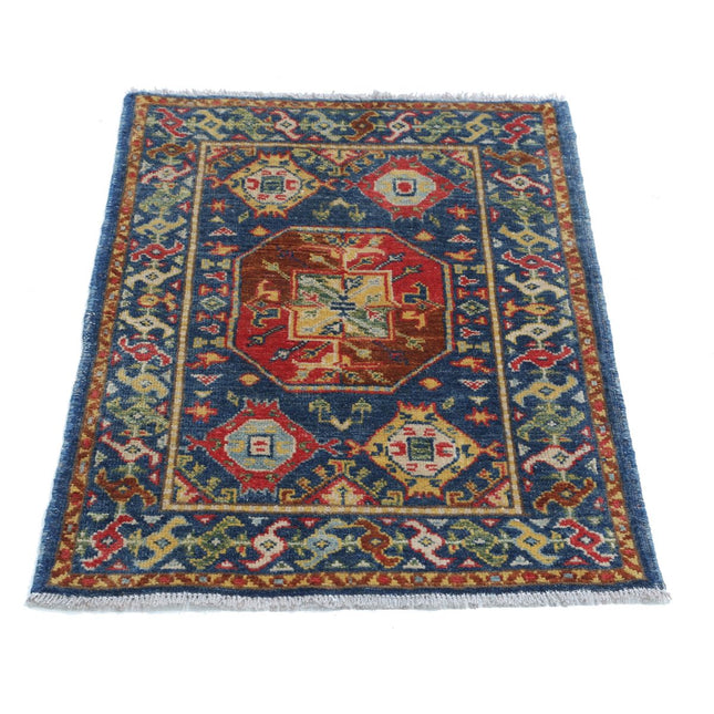 Revival 1' 11" X 2' 9" Wool Hand Knotted Rug