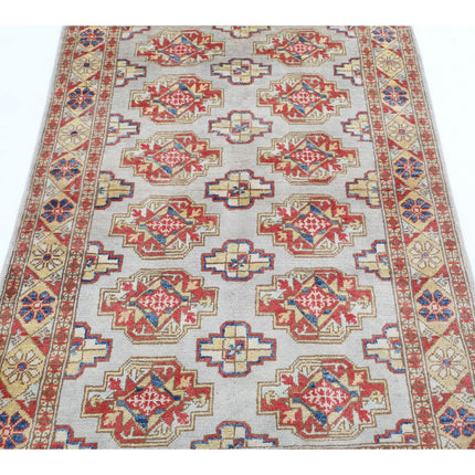 Revival 3' 4" X 5' 1" Wool Hand Knotted Rug