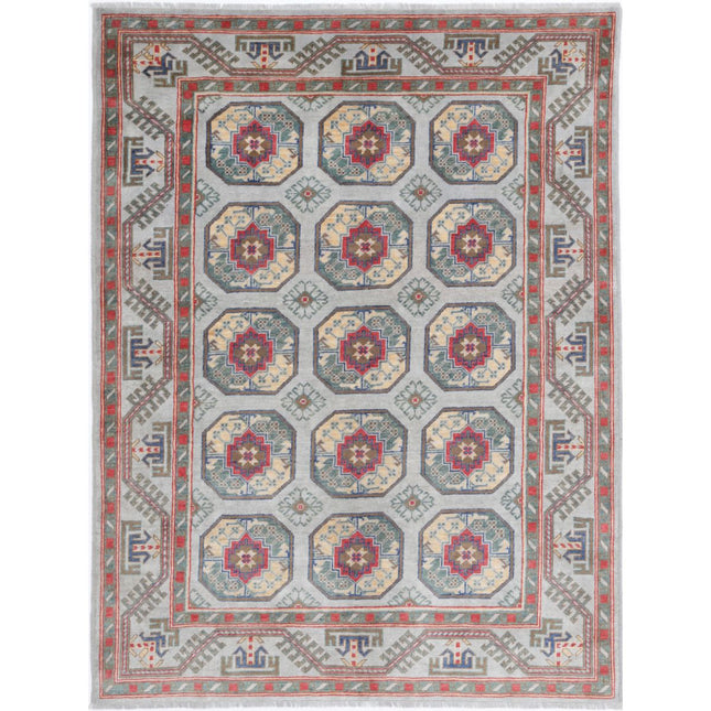 Revival Wool Hand Knotted Rug IVA0015344 - Natalia Rugs